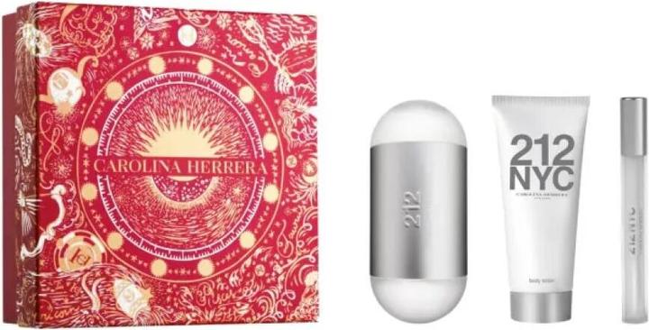 Carolina Herrera 212 Nyc EdT 100ml Set 3 Artikel Christmas 2023 (Eau de Toilette, 100 ml)