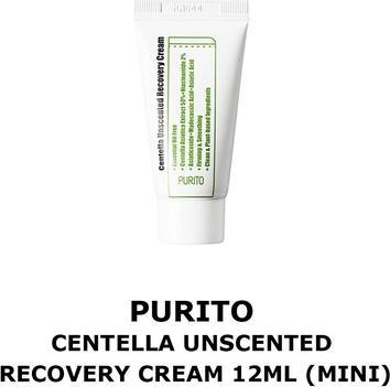 Purito Centella Unparfümierte Erholungscreme 12ml Mini Neu Stärkung der Hautbarriere (15 ml)