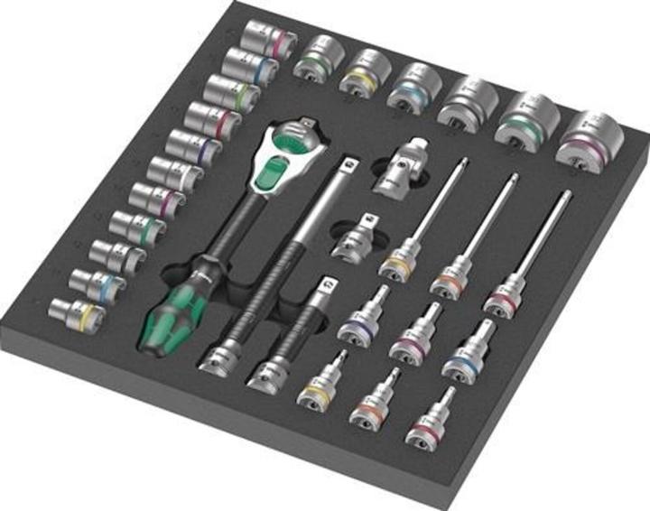 Wera 9722 Schaumstoffeinlage 8000 C Zyklop Set 1