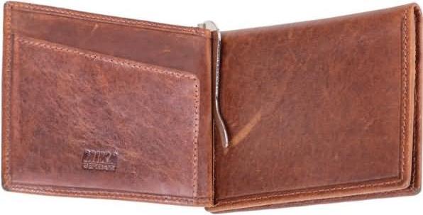 Image du produit Mika Porte-monnaie RFID en cuir 11 cm avec pince à billets