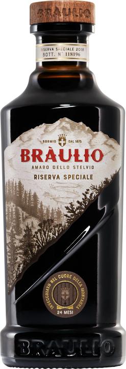 Braulio Riserva Amaro Alpino Veltliner Kräuterbitter (18 Jahre, 24.70 %, Italien, 1 x 70 cl, Bitter)