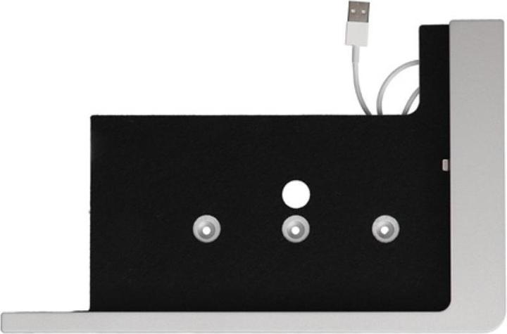 Produktbild Viveroo Premium-Wandhalterung - f?r iPad? 10.2" - Super Silver (Aluminium)