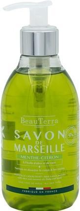 Immagine prodotto BeauTerra Sapone liquido di Marsiglia alla menta e al limone (Sapone liquido, 300 ml)