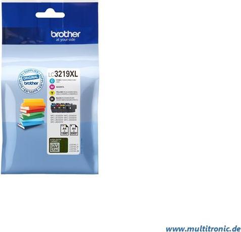 Actual product image Brother LC-3219XL Value Pack (FC, Color)