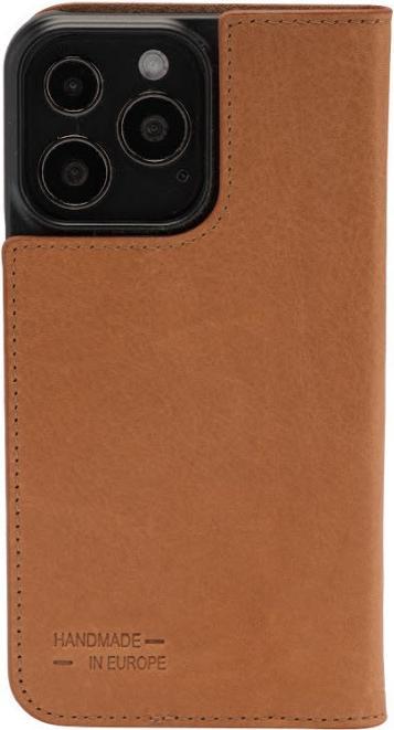 Productafbeelding JT Berlin iPhone 14 - Tegel Flip Case cognac (Apple iPhone 14)