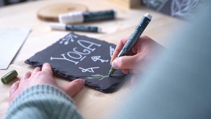 Immagine prodotto Kreul Pennarello a gesso Chalky, XXL, Biancaneve (Biancaneve, 15 mm, 1 x)