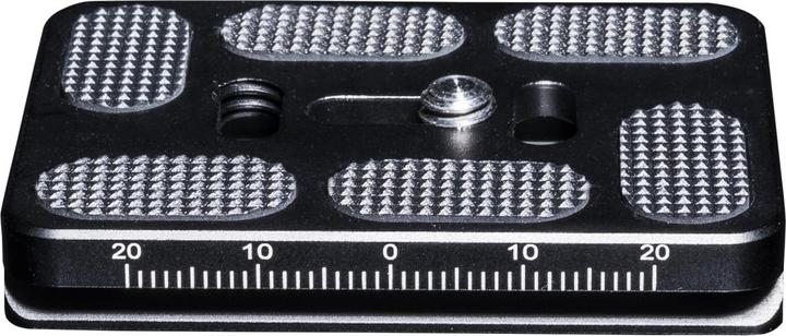 Image du produit mantona Fortress ASF-60-1S Plaque de fixation rapide compatible Arca-Swiss, 60x44 mm, pour p.ex. Fortress (Trépied Plaque de changement rapide)