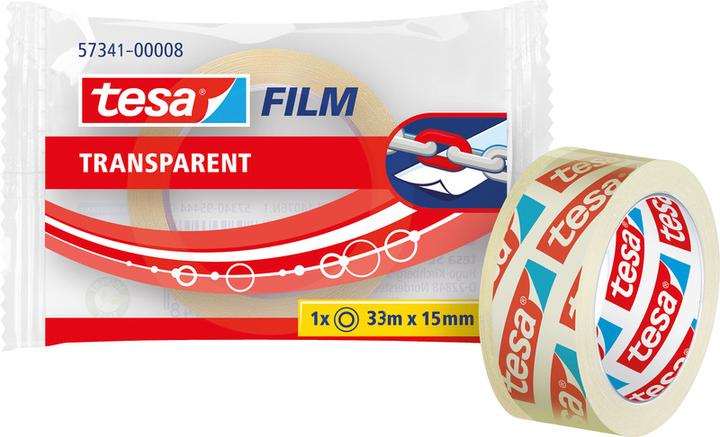 Produktbild tesa tesafilm 1x TRANSPARENT Klebeband (15 mm)