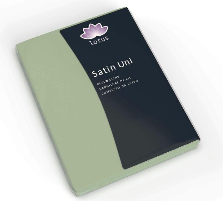 Image du produit Lotus Bettwaren Satin uni (Housse de couette, 160 x 210 cm)