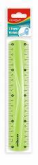 Actual product image Keyroad Ruler, 20 cm, flexible, hanging, mixed colours (20 cm)