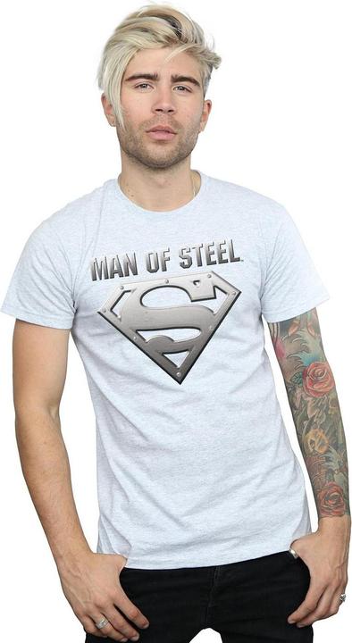 Immagine prodotto Superman Man Of Steel Shield Maglietta Uomo (XL)