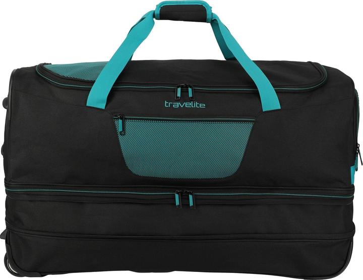 Actual product image Travelite Basics 2 Rollen Reisetasche 70 cm mit Dehnfalte (98 l, L (90 - 115l))