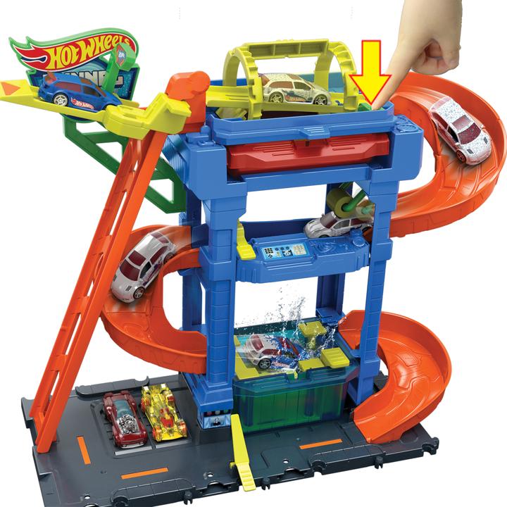 Produktbild Hot Wheels City ECL Tunnel Twist Car Wash