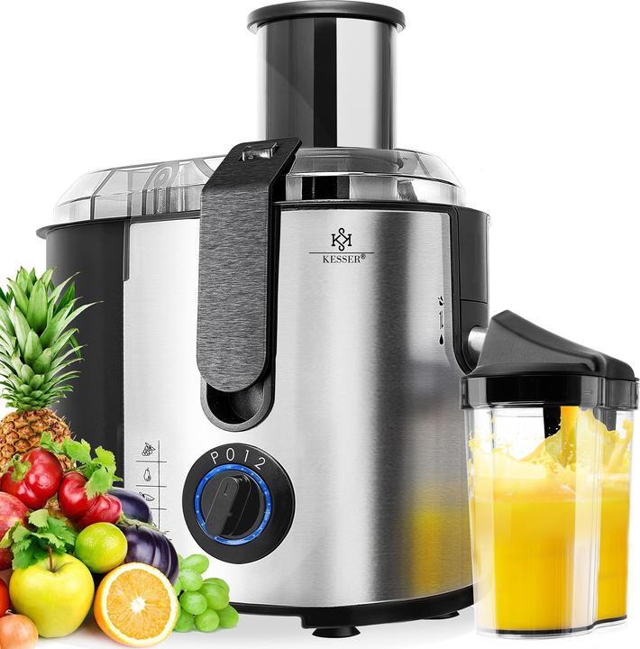 Produktbild Kesser Entsafter für Obst und Gemüse (Silber/Schwarz)