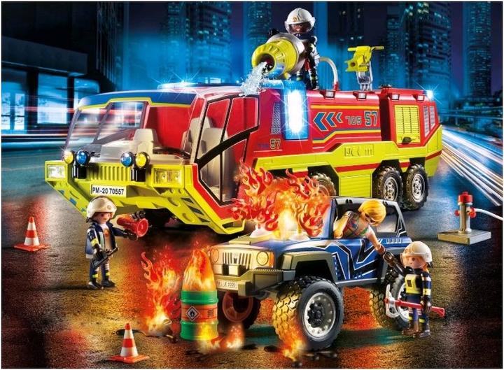 Produktbild Playmobil Feuerwehreinsatz mit Löschfahrzeug (70557, Playmobil City Action)