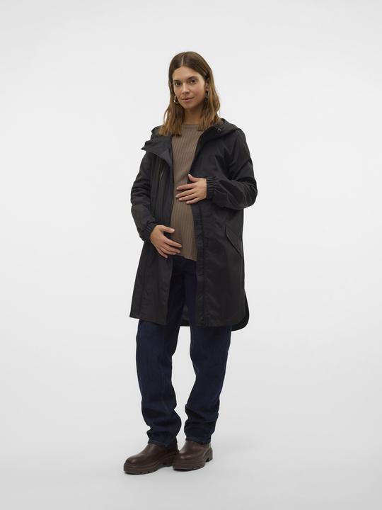 Actual product image Mamalicious Stand-up collar Elasticated cuffs Coat jacket (XS)