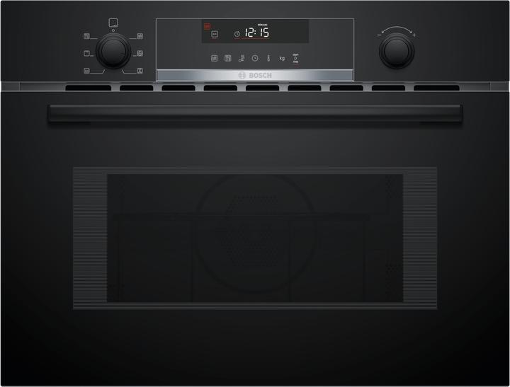 Produktbild Bosch Hausgeräte Serie 6, Einbau Mikrowelle mit Heissluft, 60 x 45 cm, Schwarz, CMA585GB1