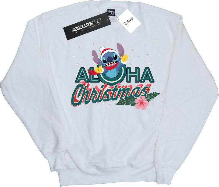 Disney Lilo And Stitch Aloha Christmas Sweatshirt (L)