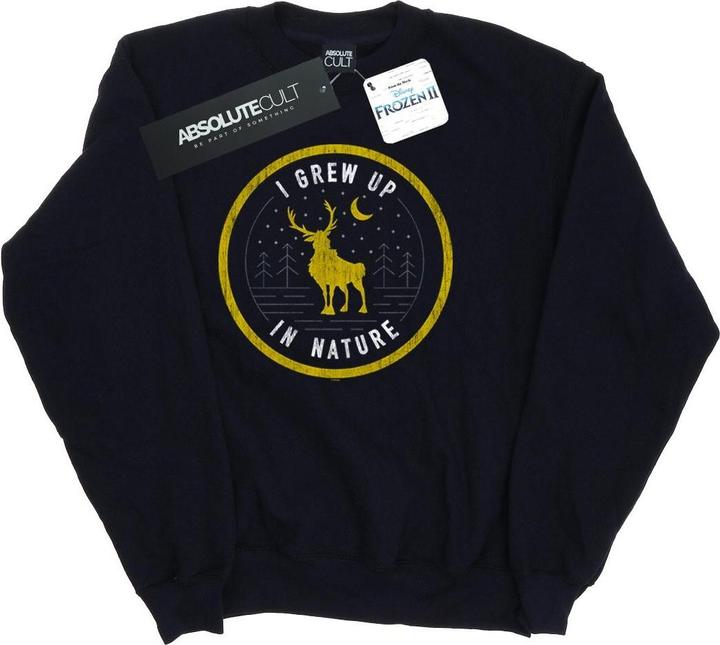 Disney Frozen 2 Sven I Grew Up In Nature Sweatshirt (4XL)