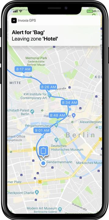 Actual product image Invoxia GPS Tracker Pro (Android, Apple)