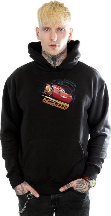 Immagine prodotto Disney Cars Lightning McQueen Felpa con Cappuccio Uomo (S)