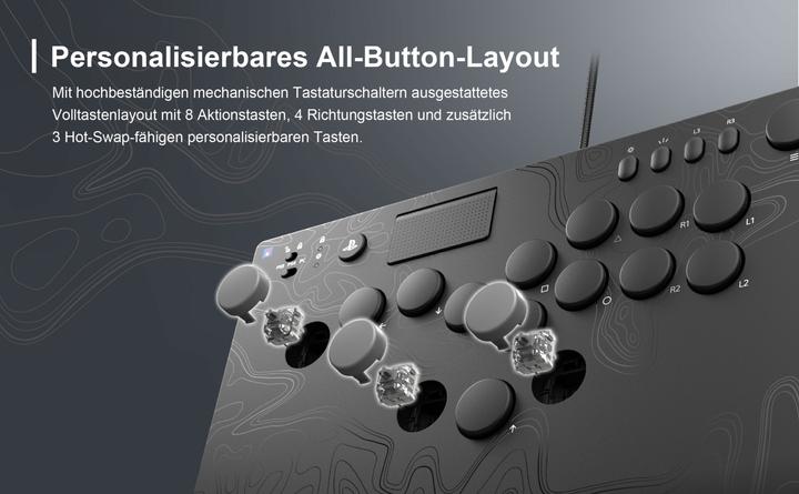 Immagine prodotto HORI NOLVA Mechanical All-Button Arcade Controller (PC, PS5)