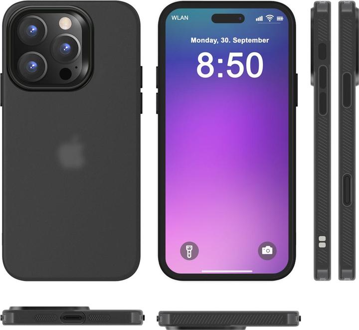 Produktbild Nalia Matt Silikon Hülle (Apple iPhone 16 Pro)