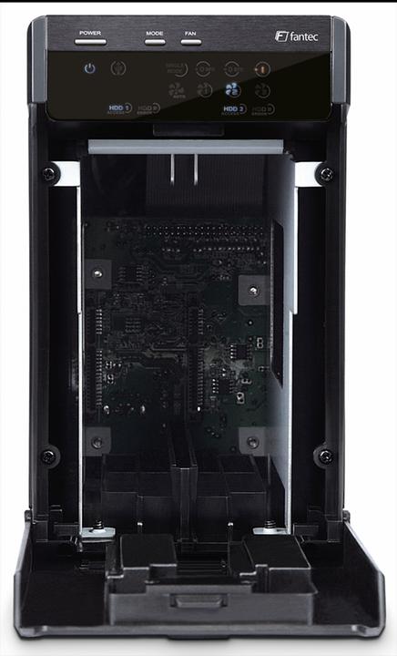 Actual product image Fantec QB-X2U31z 2 x 3.5 SATA Raid HDD USB 3.1 (3.5")