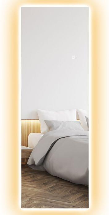 Produktbild Swisshandel24 Ganzkörperspiegel 40 x 120 cm Standspiegel mit LED Lichte, Wandspiegel