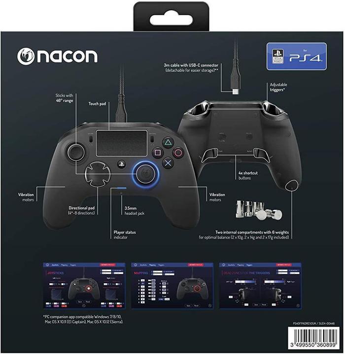 Image du produit Nacon Gaming Contrôleur de jeu révolutionnaire Pro 2 (PS4)