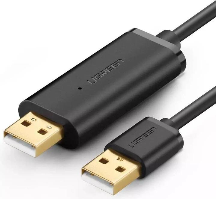 Produktbild Ugreen AA US166 USB Data Cable 2m - Black (2 m, USB 2.0)