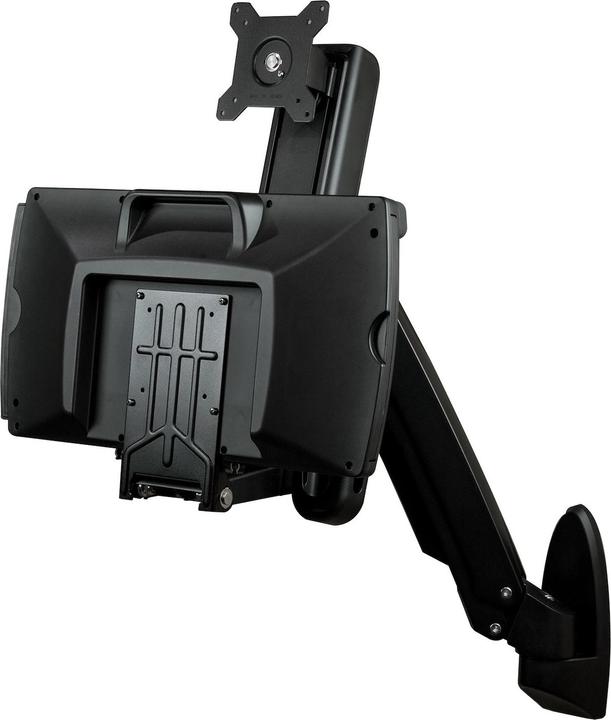 Produktbild StarTech Wandmontage Sitz-/ Steh Workstation - 1 Monitor bis zu 60,96cm 24Zoll - VESA - Höhenverstellbarer... (Wand, 24")