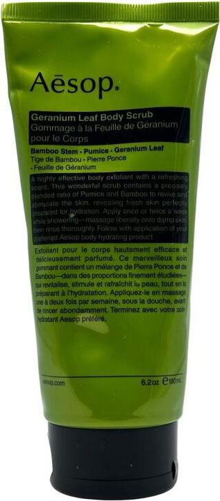 Image du produit Aesop Gommage pour le corps à la feuille de géranium (180 ml)