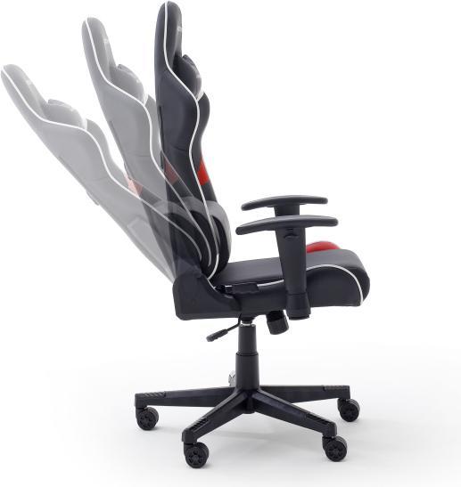 Image du produit McRacing Chaise de jeu P Series PF188-NRW Chaise de jeu, noir-rouge-blanc