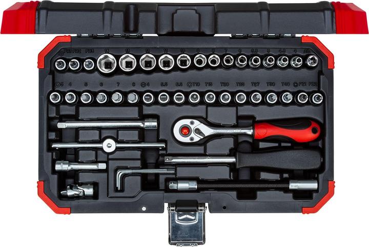 Produktbild Gedore Red red R49003046 Steckschlüssel-Satz 1/4" 4-14mm 46-teilig