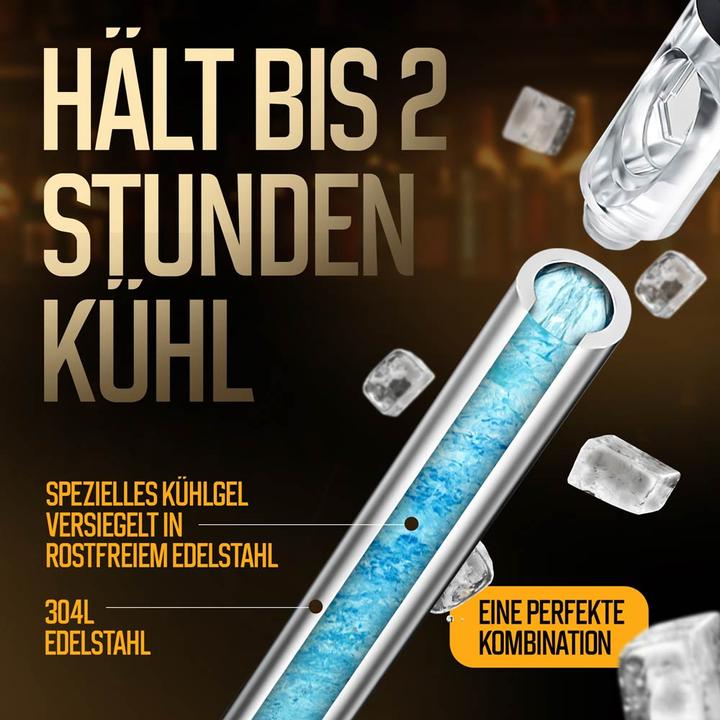 Produktbild CoolDownDrink Weinkühlstab-Set, 6-teilig (Weinthermometer)