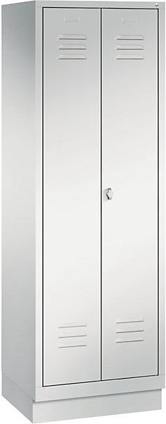 Image du produit C+P Armoire CLASSIQUE avec piédestal, portes pivotantes l'une vers l'autre (50 cm, 180 cm)