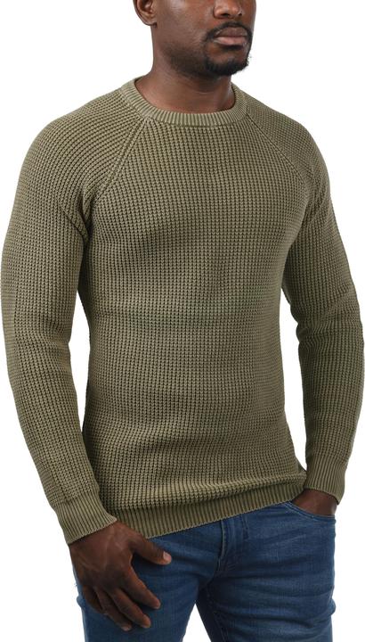 Image du produit Indicode Rockford Pull En Grosse Maille Pull-Over Tricot Pour Homme Avec Encolure Rond 100% Coton (XXL)