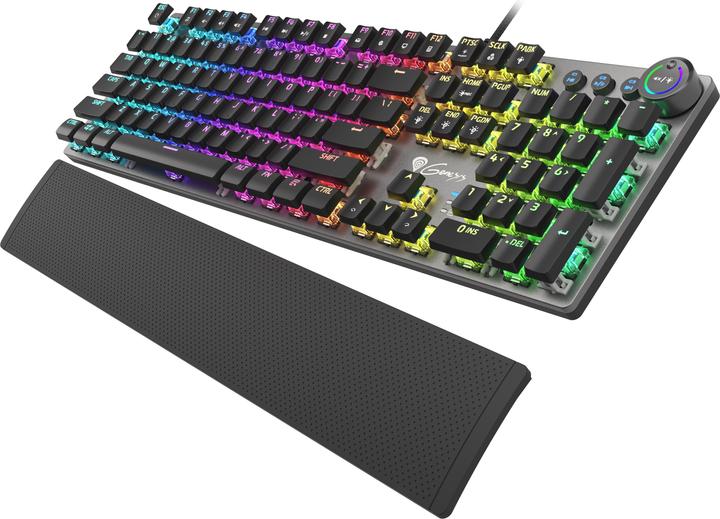 Produktbild Genesis Thor 380 RGB Tastatur USB QWERTY Englisch (UK, Kabelgebunden)
