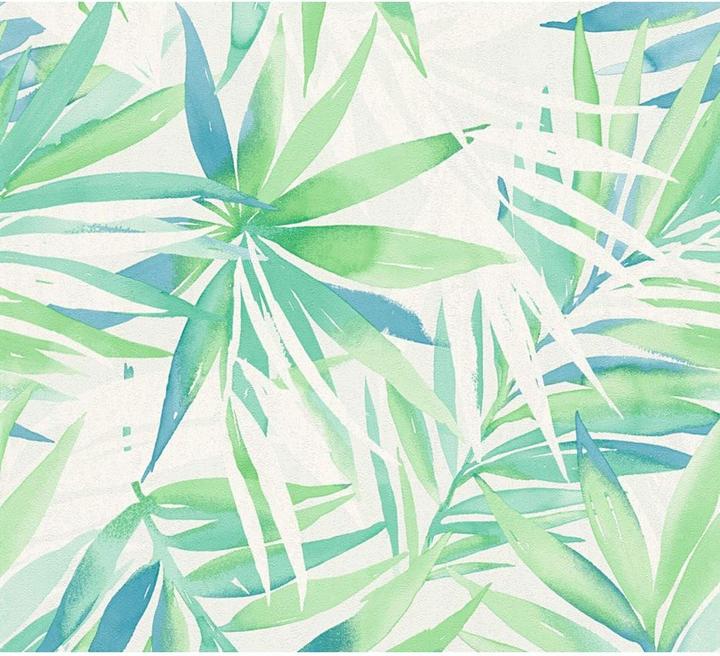 Actual product image Designdschungel By Laura N. with palm print jungle (53 x 1000 cm)