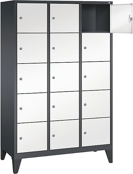 Actual product image C+P CLASSIC compartment cabinet with feet (120 cm, 185 cm)