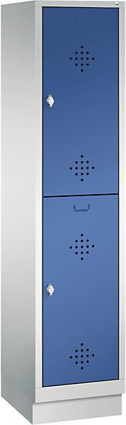 Actual product image C+P CLASSIC wardrobe with base, double-tiered (42 cm, 180 cm)