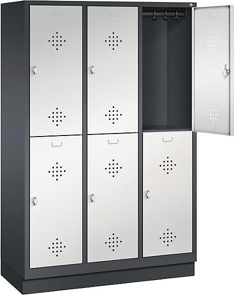 Immagine prodotto C+P Armadio CLASSIC con zoccolo, a doppio livello (120 cm, 180 cm)