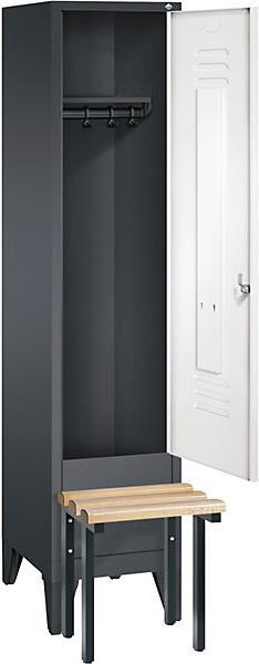 Immagine prodotto C+P Armadio CLASSICO con panca davanti (42 cm, 185 cm)