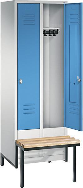 Actual product image C+P CLASSIC wardrobe with bench base (30 cm, 185 cm)
