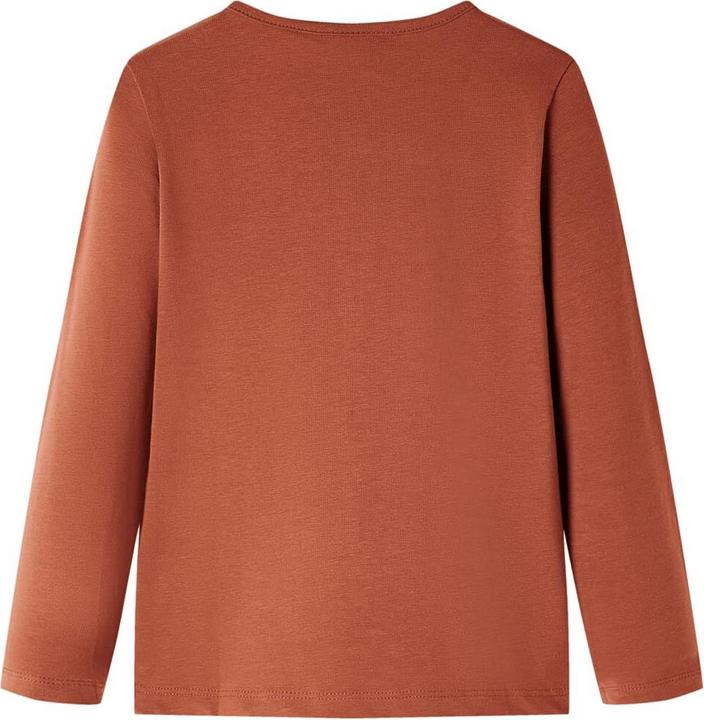 Immagine prodotto VidaXL Camicia da bambino a maniche lunghe Cognac 140,Materiale: 95 % cotone. 5 (140)