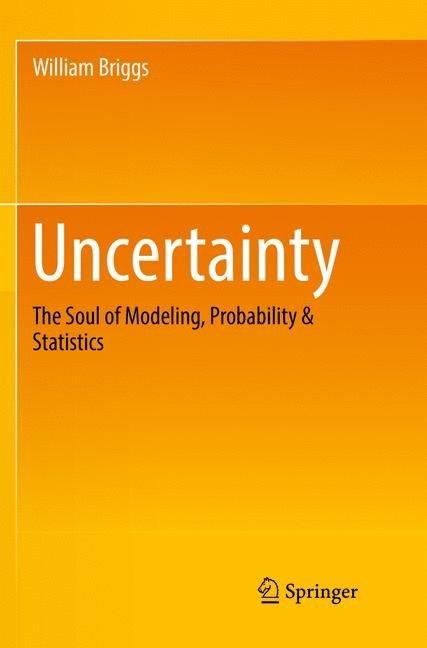 Produktbild Uncertainty (Niederländisch, William Briggs, 2018)