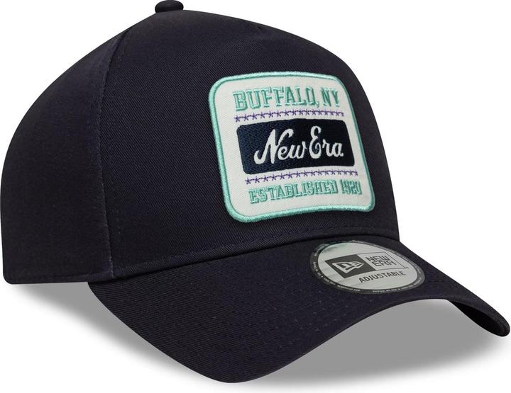 Image du produit New Era A-Frame Trucker Cap - Retro Patch Washed Navy (Taille unique)