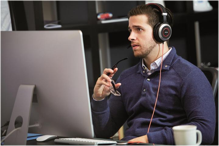 Immagine prodotto Jabra Evolve 80 (Cablato, USB-A)