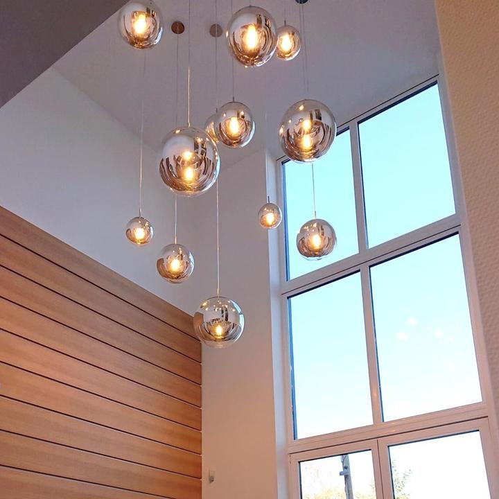 Image du produit s.luce Fairy Boule miroir Lampe à suspendre (E27)